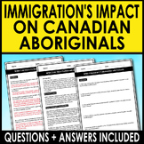 Immigration's Impact on Aboriginal Peoples in Canada - Soc