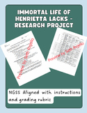 Immortal Life of Henrietta Lacks - Research Project
