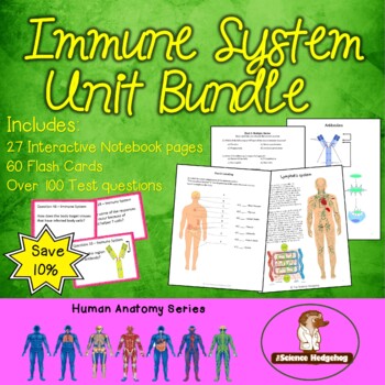 Preview of Immune Lymphatic System Unit Bundle