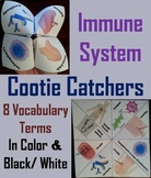 Immune System Activity: Human Body Systems Cootie Catcher 