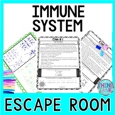 Immune System ESCAPE ROOM Activity - Human Body Systems