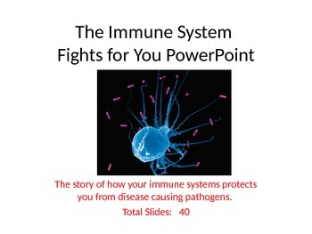 Preview of Immune System:  Pathogens and Defense Mechanism Powerpoint