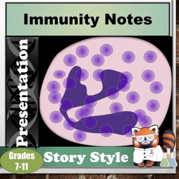 Preview of Immune System Notes (Story Style)