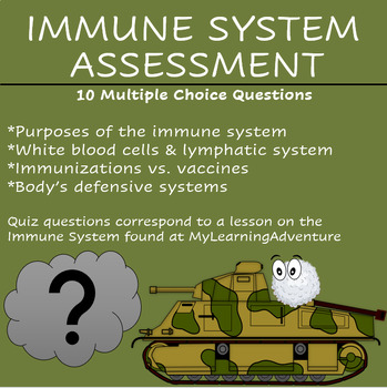 Preview of Immune System Quiz