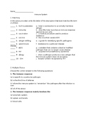 Immune System Worksheet Teaching Resources | Teachers Pay Teachers