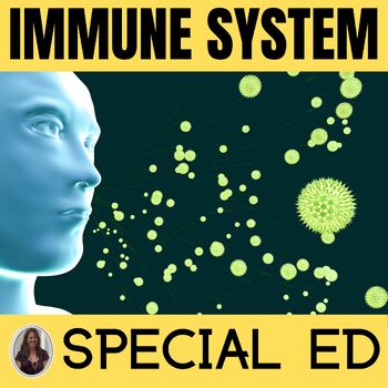 Preview of Immune System Antibodies Autoimmune Unit for Special Education Anatomy Biology