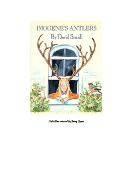 Preview of Imogene's Antlers mini Unit Plan