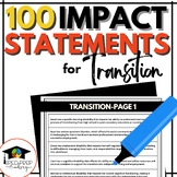 Impact Statement Examples - Transition
