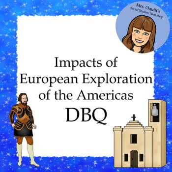 Preview of Impact of European Exploration in the Americas DBQ - Printable and Google Ready!