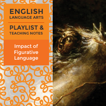 Preview of Impact of Figurative Language - Playlist and Teaching Notes