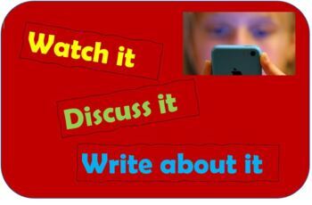 Preview of Impact of Technology lesson: Video, Discussion, Argumentative Paragraph