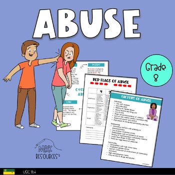 Preview of Abuse and Violence Grade 8 Health Unit