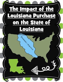 Preview of Impact of the Louisiana Purchase on the State of Louisiana Google Slides DBQ 