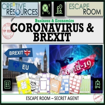 Preview of European Union and Brexit Escape Room Activity