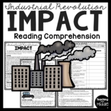 Industrial Revolution Impact Reading Comprehension Informa