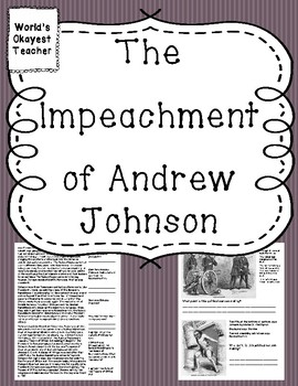 Preview of Impeachment of Andrew Johnson