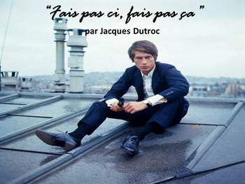 Preview of Impératif Practice with Music - Jacques Dutronc