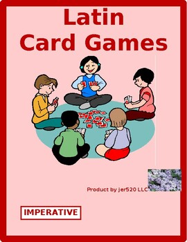 Preview of Imperative All Conjugations Latin Verbs Card Games