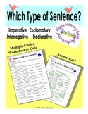 Imperative, Exclamatory, Interrogative, & Declarative Sent