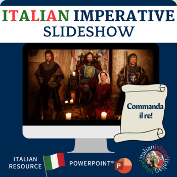 Preview of Imperative in Italian Practice: Commanda il re!