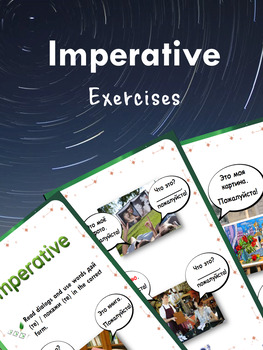 Preview of Задания по теме "Императив" / Imperative (exercises)