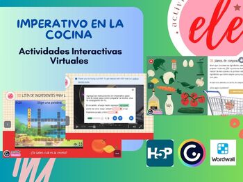 Preview of Imperativo en la Cocina-Actividades Interactivas