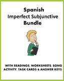 Imperfect Subjunctive Bundle: Task Cards, Readings, Cloze 