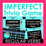 Regular Imperfect Tense Verbs Game |  Jeopardy-Style Spani