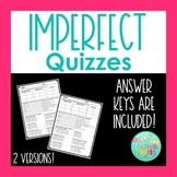 Imperfect Tense Quiz or Worksheet | Spanish Assessment