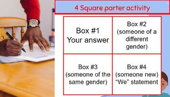 Preview of Imperfect Tense in Spanish Childhood Speaking Writing Partner Group work