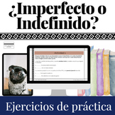 Imperfect vs Preterite Spanish Practice