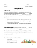 Imperfetto Guided Notes