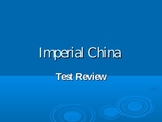 Imperial China Test Review