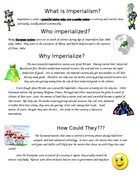 Preview of Imperialism Basics