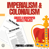 Imperialism & Colonialism Create a Newspaper Article Proje