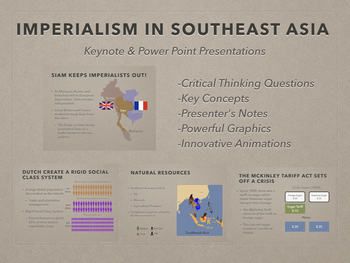 Preview of Imperialism In Southeast Asia PowerPoint and Keynote Presentations