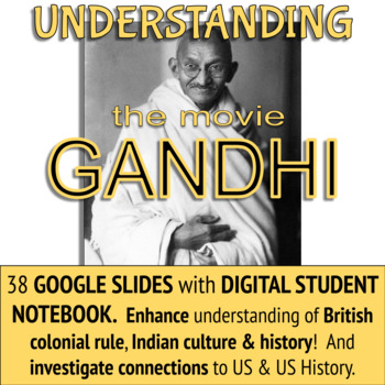 Preview of Imperialism India & the movie Gandhi DISTANT LEARNING or InClass