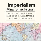 Imperialism Map Simulation World History 1750-1900