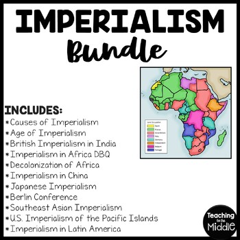Age of Imperialism Reading Comprehension Worksheet Bundle | TpT