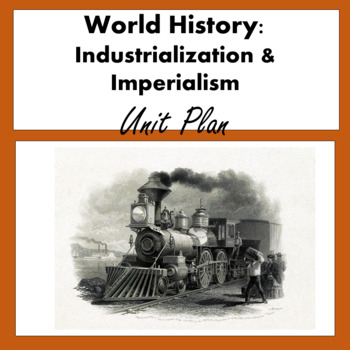 Preview of Imperialism & The Industrial Revolution Europe Unit Plan (Google Compatible)