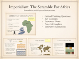 Imperialism: The Scramble For Africa PowerPoint and Keynot