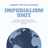 Imperialism Unit Bundle: PPT, Activities, Test with Study 