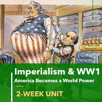 Preview of Imperialism & World War 1 Unit | 10-Day Bundle: Lessons, Review Activity, Test
