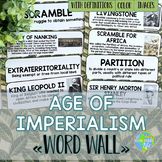 Imperialism Word Wall