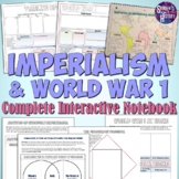 Imperialism and World War 1 Interactive Notebook Pages