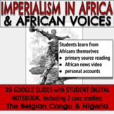 Imperialism in Africa DISTANCE LEARNING & IN CLASS - Belgi