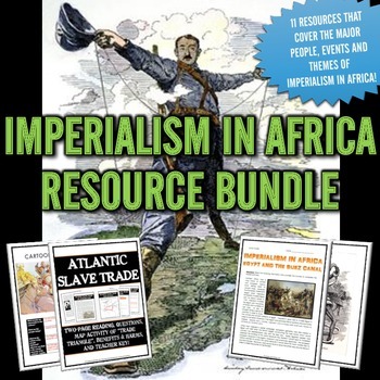 Preview of Imperialism in Africa - Resource Bundle ( PowerPoint, Source Analysis, etc.)