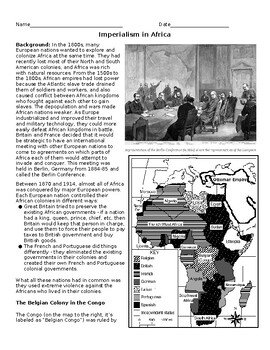 Preview of Imperialism in Africa and the Belgian Congo