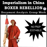 Imperialism in China: Boxer Rebellion Group Work P.O.V. Le