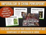 Imperialism in China - PowerPoint with Student Handout (44